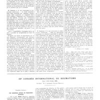 1899 - Page 1883 - Mouvement chirurgical. Les indications opératoires dans le syndrome abdominal aïgu au cours du purpura / IIIe congrès international du rhumatisme (Paris, 13-15 octobre 1932) (Président : M. le professeur Fernand Bezançon. Première question. Les symptômes initiaux du rhumatisme chronique
