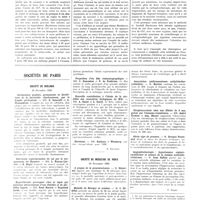 1922 - Page 1906 - Travaux originaux. Carbogénothérapie et carbothérapie. L'utilisation de CO2 en médecine générale. Par C. Cot... / Sociétés de Paris. Société de biologie. 10 décembre 1932 / Société de médecine de Paris. 26 novembre 1932
