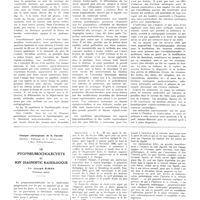 1954 - Page 1938 - Travaux originaux. Encéphalo-myélographie liquidienne. Par MM. A. Radovici... et O. Meller... / Clinique chirurgicale de la Factulé. Directeur : professeur Dr P. Petrivalsky) à Brno (Tchéco-Slovaquie). Le pyopneumocholécyste et son diagnostic radiologique. Par Joseph Simon...