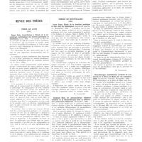 1956 - Page 1940 - Travaux originaux. Clinique chirurgical de la factulé. Directeur : professeur Dr P. Petrivalsky) à Brno (Tchéco-Slovaquie). Le pyopneumocholécyste et son diagnostic radiologique. Par Joseph Simon... / Revue des thèses. Thèse de Lyon (1932). Roger Cade. Contribution à l'étude de la séméiologie radiologique des ulcères pyloriques et duodénaux, Lyon, 1932. [G. Cotte] / Thèses de Montpellier (1932). Louis Camo. Etude de la fonction protéique du foie chez les diabétiques (Imprimerie Mari-Larit), Montpellier, 1932 [H. Viallefont] / Stéphane Bory. Le pneumothorax bilatéral artificiel et la chrysothérapie dans la tuberculose pulmonaire bilatérale. Montpellier, 1932 [H. Viallefont] / René Gourgas. Contribution à l'étude du traitement de la fièvre de Malte par les arsénobenzènes (Imprimerie l'Abeille), Montpellier, 1932 [H. Viallefont]