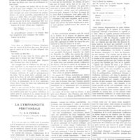 1982 - Page 1966 - Travaux originaux. Centre anticancéreux de Marseille. Le cancer considérations numériques. Par le prof. Léon Imbert / La lymphangite péritonéale. Par B.-O. Pribram...
