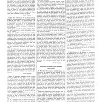 0013 - Page 7 - The British medical Journal (Londres). J. Mac Gibbon. Les bains et les maladies d'oreille / Oakley. Les indications de la phrénicectomie dans les bronchectasies / Neale. La diarrhée infantile / Medical Journal and Record (New-York). A. Strickler... Considérations modernes sur les teignes du cuir chevelu / C. Scheffel... Mycose des mains et des pieds / L. Oscar Levin et S. H. Silvers. Le traitement du psoriasis par un régime sans sel