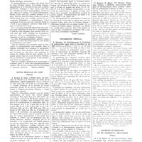 0057 - Page 29 - Montpellier Médical. A. Puech, P. Cristol et P. Monnier. La polypeptidémie dans les néphrites avec azotémie, l'urémie toxique et l'anurie ; résultats de 6 années d'expériences / Revue Médicale de l'Est (Nancy). J. Parisot, G. Lévy et Robert-Lévy. La réaction de Vernes à la résorcine au cours de la tuberculose pleuro-pulmonaire / Strasbourg Médical. E. Schmutz. Le développement de l'épidémie de poliomyélite aiguë dans le Bas-Rhin en été 1930 / P. Rohmer, R. Meyer, Mlle Phelizot, Tassovatz, Vallette et Willemin. Observations cliniques et thérapeutiques faites pendant l'épidémie de poliomyélite d'Alsace en 1930 / Archives de Médecine et de Pharmacie Militaires (Paris). P. J. E. Beyne. Le mal des aviateurs ; étude d'ensemble des actions physio-pathologiques exercées sur l'organisme humain par le vol en avion