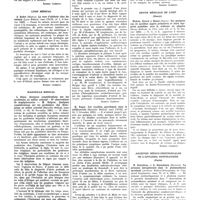 0211 - Page 106 - La Clinique (Paris). G. Santucci... La thérapeutique chirurgicale de l'hypertension artérielle selon la méthode de Pende / Lyon Médical. A. Rodet... La cure d'altitude chez les enfants / Marseille Médical. L. Déjou. Quelques considérations sur les pyohémies en milieu colonial : 19 observations de staphylococcie / H. Roger. 2 cas de méningite mélitococcique tardive / H. Roger. Les troubles psychiques dans la mélitococcie / Revue Médicale de l'Est (Nancy). Richon, Girard et Kissel... Sur quelques cas de myélites aiguës primitives et leurs rapports possibles avec la sclérose en plaques / Archives Médico-Chirurgicales de l'Appareil Respiratoire (Paris). N. Stoichitza et G. Dinischiotu... La pression intrapleurale dans le pneumothorax spontané