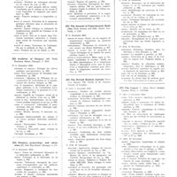 0375 - Page 188 - Novembre 1932. [52] Annals of Surgery... / [53] Archives of Surgery..., Chicago... / [54] Surgery, gynecology and obstetrics..., Chicago... / [55] The Journal of Experimental Medicine..., New-York... / [56] The British Medical Journal..., London... / [57] The Lancet..., London...
