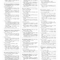 0007 - Page 4 - Décembre 1932. [16] Gazette hebdomadaire des sciences médicales de Bordeaux..., Bordeaux... / [17] Journal de médecine de Bordeaux et du Sud-Ouest..., Bordeaux... / [18] Journal des sciences médicales de Lille..., Lille... / [19] Journal de médecine de Lyon..., Lyon... / [20] Lyon médical..., Lyon... / [21] Lyon chirurgical..., Paris... / [22] Marseille médical..., Marseille... / [23] Montpellier médical..., Montpellier... / [24] Revue médicale de l'Est..., Nancy... / [25] Strasbourg médical..., Strasbourg... / [26] Deutsche medizinische Wochenschrift..., Leipzig...