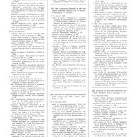 0051 - Page 26 - Janvier 1933. [46] The Journal of the American Medical Association..., Chicago... / [47] The American Journal of the medical Sciences..., Philadelphie... / [48] Journal of experimental medicine..., New-York... / [49] Archives of internal medicine..., Chicago...