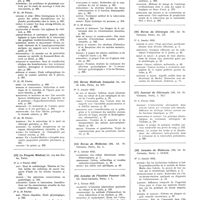 0069 - Page 35 - Février 1933. [11] La Presse médicale..., Paris... / [12] Le Progrès médical..., Paris... / [13] Revue médicale française..., Paris... / [14] Revue de médecine..., Paris... / [15] Annales de l'Institut Pasteur..., Paris... / [16] Revue de chirurgie..., Paris... / [17] Journal de chirurgie..., Paris... / [18] Annales de médecine..., Paris...