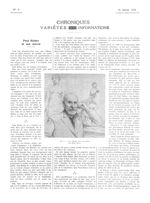 Fig. 1. Paul Richer dans son atelier, par Henri Royer - La Presse médicale - [Articles originaux]