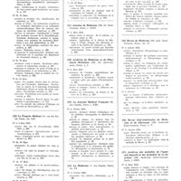 0101 - Page 51 - Mars 1934. [9] La Presse médicale..., Paris... / [10] Le Progrès médical..., Paris... / [11] Annales de médecine..., Paris... / [12] Archives de médecine et de pharmacie militaires..., Paris... / [13] Le Journal médical français..., Paris... / [14] La Médecine..., Paris... / [15] Revue de médecine..., Paris... / [16] Revue Sud-Américaine de médecine et de chirurgie..., Paris... / [17] Archives des maladies de l'appareil digestif et des maladies de la nutrition..., Paris...