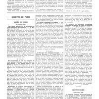 0011 - Page 7 - Travaux originaux. Contribution à la physiologie thérapeutique des intoxications barbituriques. Par MM. R. Massière... et G. Beaumont... / Sociétés de Paris. Académie des sciences. 19 novembre 1934 / 26 novembre / 3 décembre / Société de biologie. 15 décembre 1934