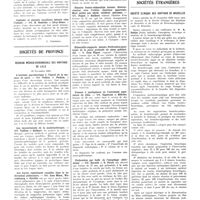 0014 - Page 10 - Sociétés de Paris. Société de pédiatrie. 4 décembre 1934 / Sociétés de province. Réunion médico-chirurgicale des hôpitaux de Lille. 19 novembre 1934 / Société étrangères. Société clinique des hôpitaux de Bruxelles. Séance spéciale du 17 novembre 1934 tenue sous les auspices de la société clinique des hôpitaux de Bruxelles et du centre de la broncho-oesophagoscopie de Bruxelles