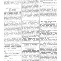 0032 - Page 28 - Sociétés de Paris. Société médicale des hôpitaux. 14 décembre 1931 / Société française d'électrothérapie et de radiologie. 27 novembre 1934 / Société d'hydrologie et de climatologie médicales de Paris. 3 décembre 1934 / Sociétés de province. Société de chirurgie de Lyon. 6 décembre 1934 / Société médicale des hôpitaux de Lyon. 4 décembre 1934