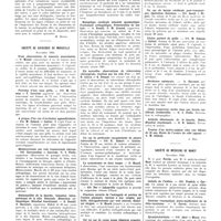 0033 - Page 29 - Sociétés de province. Société nationale de médecine et des sciences médicales de Lyon. 5 décembre 1934 / Société de chirurgie de Marseille. Novembre 1934 / Société de médecine de Nancy. Novembre 1934