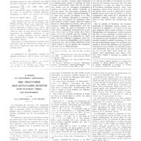 0048 - Page 44 - Travaux originaux. Sur le diagnostic du rhumatisme cérébral. I. Valeur séméiologique du délire de mort. II. Désordre cérébral et trouble de l'équilibre acide-base. Par MM. J. Cathala, E. Friedman et R. Laplane / A propos du traitement chirurgical des fractures sous articulaires récentes d'un plateau tibial par enfoncement. Par MM. X.-J. Contiades et A.-M. Politis