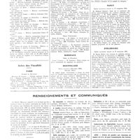 0084 - Page 80 - Chroniques, variétés et informations. Nouvelles. Service de santé militaire / Nécrologie / Actes des facultés. Paris / Bordeaux / Montpellier / Nancy / Strasbourg / Renseignements et communiqués