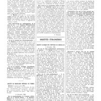 0094 - Page 90 - Sociétés de Paris. Société de pédiatrie. 18 décembre 1934 / Société de radiologie médicale de France / 11 décembre 1934 / Sociétés étrangères. Société clinique des hôpitaux de Bruxelles. 8 décembre 1934