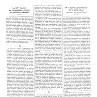 0177 - Page 173 - Chroniques, variétés et informations. La XIVe session de l'assemblée générale de médecine française / IIIe Congrès paraméricain de la tuberculose (Montevideo, 16-19 décembre 1934)