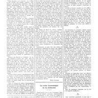 0198 - Page 194 - Chroniques, variétés et informations. Les lazarets antipaludiques en Tunisie / La crise économique et la médecine