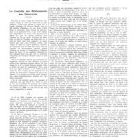 0237 - Page 233 - Chroniques, variétés et informations. Le contrôle des médicaments aux États-Unis