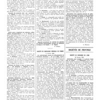 0252 - Page 248 - Sociétés de Paris. Société d'obstétrique et de gynécologie de Paris. 7 janvier 1935 / Société de radiologie médicale de France. 8 janvier 1935 / Sociétés de province. Société de chirurgie de Lyon. 24 janvier 1935
