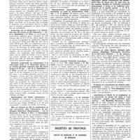 0278 - Page 274 - Sociétés de Paris. Société d'études scientifiques sur la tuberculose. 12 janvier 1935 / Sociétés de province. Société de médecine et de chirurgie de Bordeaux. Décembre 1934