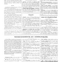 0284 - Page 280 - Chroniques, variétés et informations. La question des étudiants et médecins étrangers en France / Hôpitaux et hospices. Médecins honoraires de différents hôpitaux / Hôpital-hospice Saint-François de Saint-Nicolas-de-Port (Meurthe-et-Moselle) / Concours. Internat / Nouvelles. Association française pour l'étude du cancer / Prix Pierre-Cléophas-Paultre / Corps de santé militaire / Nécrologie / Actes de la facule de Paris. Examens de doctorat / Thèses de doctorat / Renseignements et communiqués