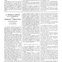 0289 - Page 285 - Travaux originaux. Prophylaxie des accidents dus aux novarsénobenzènes. Méthode personnelle. Par Jean Bénech... / La méningite séreuse de la poliomyélite et la méningite tuberculeuse. Cyto-diagnostic différentiel. Par B. Tassovatz...
