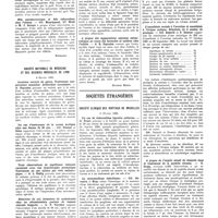 0334 - Page 330 - Sociétés de province. Société médicale des hôpitaux de Lyon. 5 février 1935 / Société nationale de médecine et des sciences médicales de Lyon. 6 février 1935 / Sociétés étrangères. Société clinique des hôpitaux de Bruxelles. 9 février1935