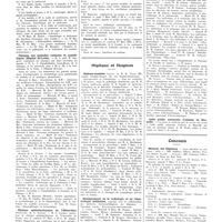 0339 - Page 335 - Chroniques, variétés et informations. Université de Paris. Clinique médicale de la Pitié / Clinique des maladies cutanées et syphilitiques (Hôpital St-Louis) / Clinique ophtalmologique de l'Hôtel-Dieu / Pathologie chirurgicale / Pathologie médicale et générale / Physiologie / Hôpitaux et hospices. Enfants-assistés / Enseignement de la radiologie et de l'électrologie médicales / Asile public autonome d'aliénés de Marseille / Concours. Médecin des hôpitaux
