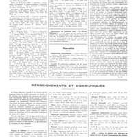 0340 - Page 336 - Chroniques, variétés et informations. Concours. Médecin des hôpitaux / Internat / Nouvelles. Distinctions honorifiques / Société de médecine publique et de génie sanitaire / Remise d'une épée d'honneur au professeur J.-L. Faure / Renseignements et communiqués