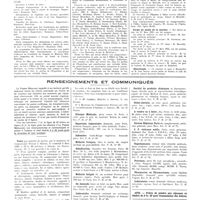 0380 - Page 376 - Chroniques, variétés et informations. Nouvelles. Deuxième Congrès neurologique international / VIIIe Congrès international de médecine et de pharmacie militaires / Les journées médicales de Bruxelles / Voyage médical au Maroc / Corps de santé de la marine / Nécrologie / Renseignements et communiqués