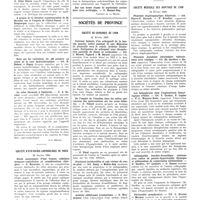 0416 - Page 412 - Sociétés de Paris. Société d'hydrologie et de climatologie médicales de Paris. 4 février 1935 / Société d'oto-rhino-laryngologie de Paris. 30 janvier 1934 / Sociétés de province. Société de chirurgie de Lyon. 21 février 1935 / Société médicale des hôpitaux de Lyon. 19 février 1935