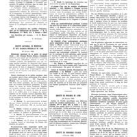 0417 - Page 413 - Sociétés de province. Société médicale des hôpitaux de Lyon. 19 février 1935 / Société nationale de médecine et des sciences médicales de Lyon. 20 février 1935 / Société de biologie de Lyon. 18 février 1935 / Société de chirurgie d'Alger. 4 février 1935