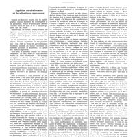 0421 - Page 417 - Chroniques, variétés et informations. Syphilis nord-africaine et localisations nerveuses