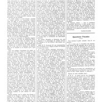 0424 - Page 420 - Chroniques, variétés et informations. Journée solennelle d'histoire de la médecine (Samedi, 12 janvier 1935) / Questions fiscales