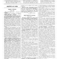 0499 - Page 495 - Névraxite expérimentale du lapin par inoculation intracérébrale du virus de la lymphogranulomatose des ganglions inguinaux. (Maladie de Nicolas et Favre). Par Adrien Phylactos... / Bibliographie / Sociétés de Paris. Académie de médecine. 19 mars 1935 / Société médicale des hôpitaux. 22 mars 1935