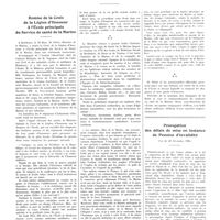 0505 - Page 501 - Chroniques, variétés et informations. Remise de la croix de la légion d'honneur à l'école principale du service de santé de la marine / Prorogation des délais de mise en instance de pension d'invalidité (Loi du 26 décembre1934)