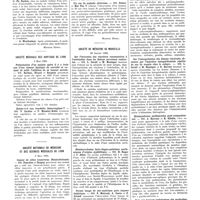 0518 - Page 514 - Sociétés de province. Société de chirurgie de Lyon. 7 mars 1935 / Société médicale des hôpitaux de Lyon. 5 mars 1935 / Société nationale de médecine et des sciences médicales de Lyon. 6 mars 1935 / Société de médecine de Marseille. 23 janvier 1935