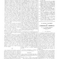 0578 - Page 574 - Travaux originaux. La diphtérie chez les sujets à réaction de Schick négative. Étude immunologique. Par MM. F. Meersseman... et P. Renard... / Bibliographie / Un nouveau traitement de l'hémorragie cérébrale. Par le prof. Rosolino Colella et Giuseppe Pizzillo