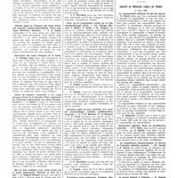 0590 - Page 586 - Sociétés de Paris. Société des chirurgiens de Paris. 15 mars 1935 / Société française d'hématologie. 5 mars 1935 / Société de médecine légale de France. 11 mars 1935