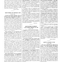 0592 - Page 588 - Sociétés de province. Société de chirurgie de Lyon. 14 mars 1935 / Société médicale des hôpitaux de Lyon. 12 mars 1935 / Société nationale de médecine et des sciences médicales de Lyon. 13 mars 1935 / Société de biologie de Lyon. 18 mars 1935