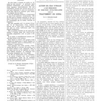 0613 - Page 609 - Travaux originaux. La péritonite aiguë généralisé primitive compliquant la fièvre scarlatine. Par L. Sabadini... / Bibliographie / Action de l'eau d'uriage à son émergence en injections intratissulaires dans le traitement du zona. Par F. Teulon-Valio
