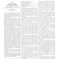 0619 - Page 615 - Petites cliniques de «La presse médicale». N° 324. Atrophie globale d'un membre inférieur (Sclérodermie - Vitiligo asymétrie mammaire - Spina-bifida). Par André-Thomas