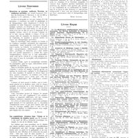 0625 - Page 621 - Chroniques, variétés et informations. Correspondance. A propos des néologismes médicaux [Camille Streletski] / Livres Nouveaux. Directives en pratiques médicale. Terrains et tendances morbides, par André Jacquelin. Préface du Professeur F. Bezançon... (Masson et Compagnie, éditeurs)... [A. Ravina] / Les acquisitions récentes dans l'étude et le traitement du diabète sucré, par B. Lyonnet... (Librairie scientifique Camugli)... [Henri Leclerc] / Livres Reçus / Université de Paris. Clinique médicale de l'Hôtel-Dieu / Physiologie / Technique chirurgicale concernant l'appareil moteur