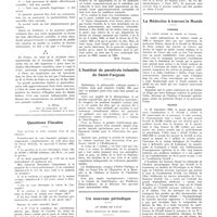 0682 - Page 678 - Chroniques, variétés et informations. Une politique du lait / Questions fiscales / L'institut de paralysie infantile de Saint-Fargeau / Un nouveau périodique. Au bord de l'eau. Revue mensuelle de pêche sportive / La médecine à travers le monde. Canada / Russie