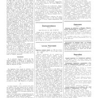0715 - Page 711 - Chroniques, variétés et informations. La médecine à travers le monde. États-Unis / Roumanie / Correspondance. Des enfants ou des tumeurs / Livres nouveaux. Néphrites toxiques aiguës, par MM. Faure-Beaulieu et Robert Cahen... (Doin, édit.), 1935 [P. Desfosses] / Hôpitaux et hospices. Amphithéâtre d'anatomie / Concours. Internes en médecine à l'hospice départemental Paul-Brousse, à Villejuif / Nouvelles. Conseil supérieur de l'assistance publique / Commission supérieure consultative d'hygiène et d'épidémiologie militaires / Conseil supérieur de surveillance des eaux destinées à l'alimentation de l'armée