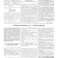 0780 - Page 776 - Chroniques, variétés et informations. Actes des facultés. Paris / Montpellier / Assemblée générale de la ligue française contre le cancer [Max Hulmann] / Renseignements et communiqués