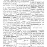 0834 - Page 830 - Sociétés de province. Société médicale des hôpitaux de Lyon. 30 avril 1935 / Société nationale de médecine et des sciences médicales de Lyon. 10 avril 1935 / 1er mai 1935 / Société des sciences médicales et biologiques de Montpellier et du Languedoc Méditerranéen. Avril 1935 / Revue des thèses. Alphonse Jouve. Les données actuelles du problème hérédité-contagion. L'enquête généalogique, moyen d'étude de la tuberculose infantile, et les recherches modernes (J. Bière, édit.), Bordeaux, 1934 [Robert Clément]