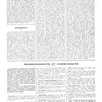 0844 - Page 840 - Chroniques, variétés et informations. Inauguration du buste du professeur Maurice Granel / Jurisprudence / Renseignements et communiqués
